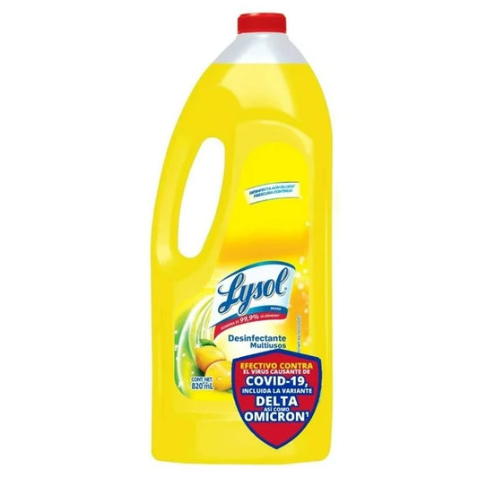 LYSOL DESINFECTANTE LIQUIDO PURE CITRUS 820 ML