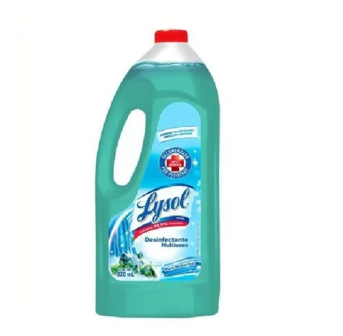 LYSOL DESINFECTANTE LIQUIDO PURE WATERFALL 820 ML