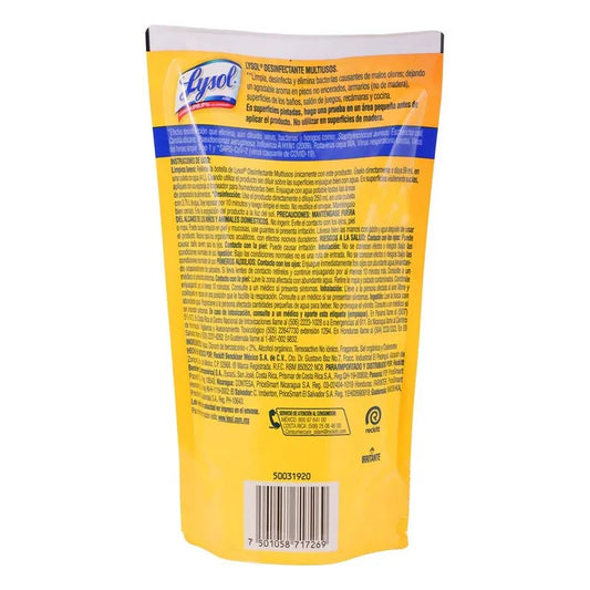 LYSOL DESINFECTANTE MULT LIQUIDO CITRUS DOYPACK 500 ML