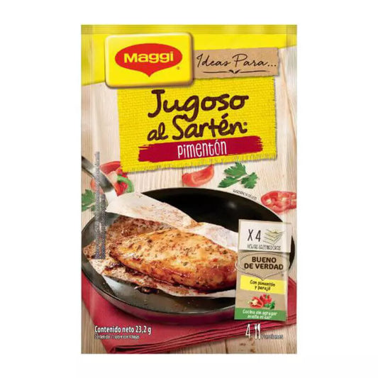 MAGGI JUGOSO SARTEN SAZONADOR PIMENTON 23.2 G