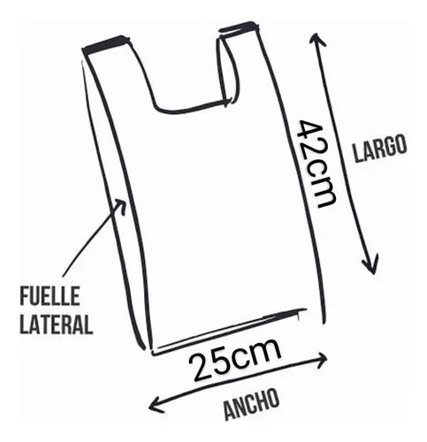 MAGNUS BOLSA CAMISETA POLIPAPEL #1 COLORES