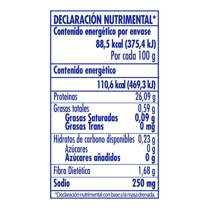 ATUN EN AGUA MARINA AZUL 24/120 G