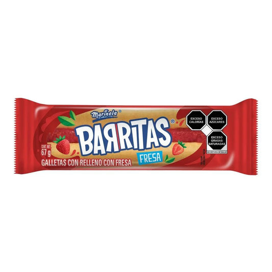 MARINELA BARRITAS GALLETAS FRESA 67 G