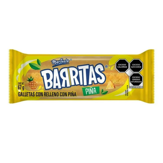 MARINELA BARRITAS GALLETAS PINA 67 G