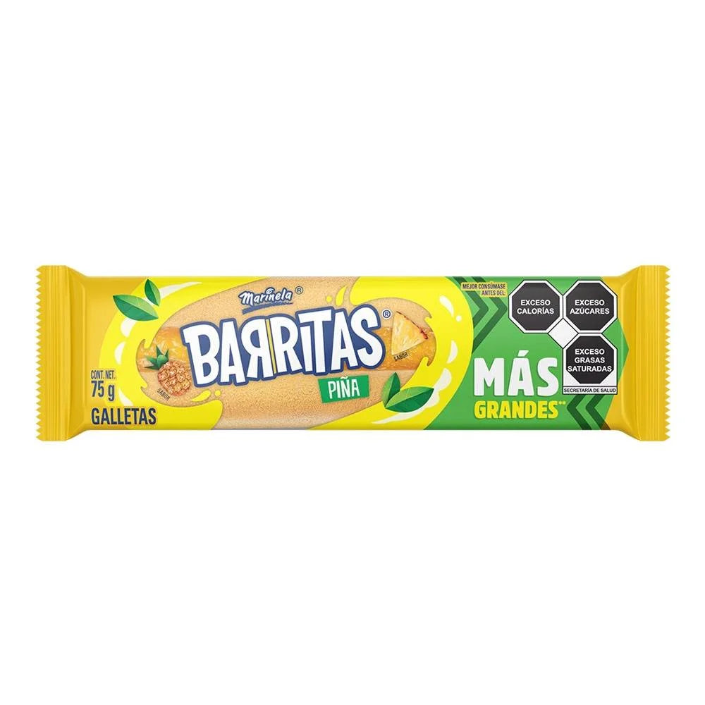 MARINELA BARRITAS GALLETAS PINA 75 G