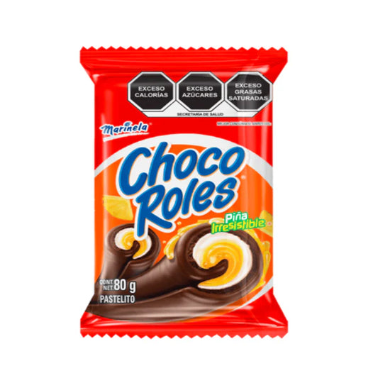 MARINELA CHOCO ROLES PASTELES C/2 80 G
