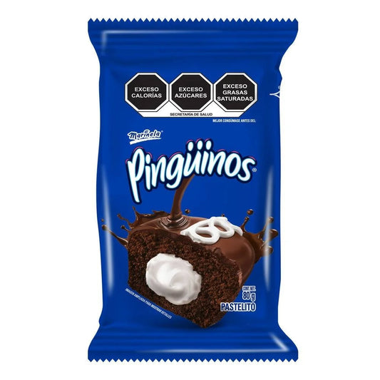 MARINELA PINGUINOS PASTELES C/2 80G