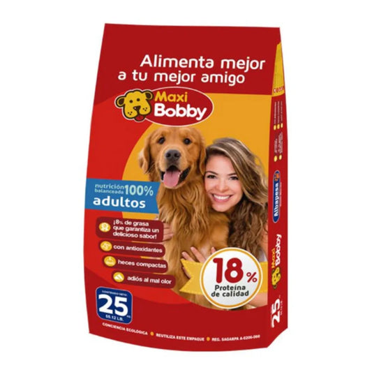 ALIMENTO PARA PERRO MAXI BOBBY ADULTO C/25 K