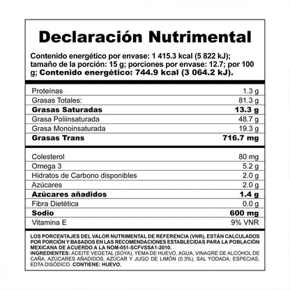 MCCORMICK MAYONESA 32 725 G