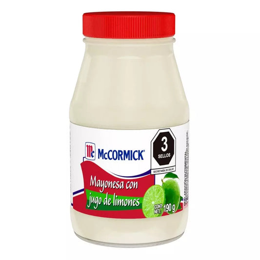 MCCORMICK MAYONESA 8 190 G