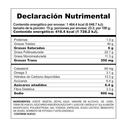 MCCORMICK MAYONESA INST 3400 G