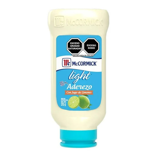 MCCORMICK MAYONESA LIGHT SQUEEZE 315 G