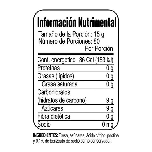 MCCORMICK MERMELADA FRESA 16 12/500 G