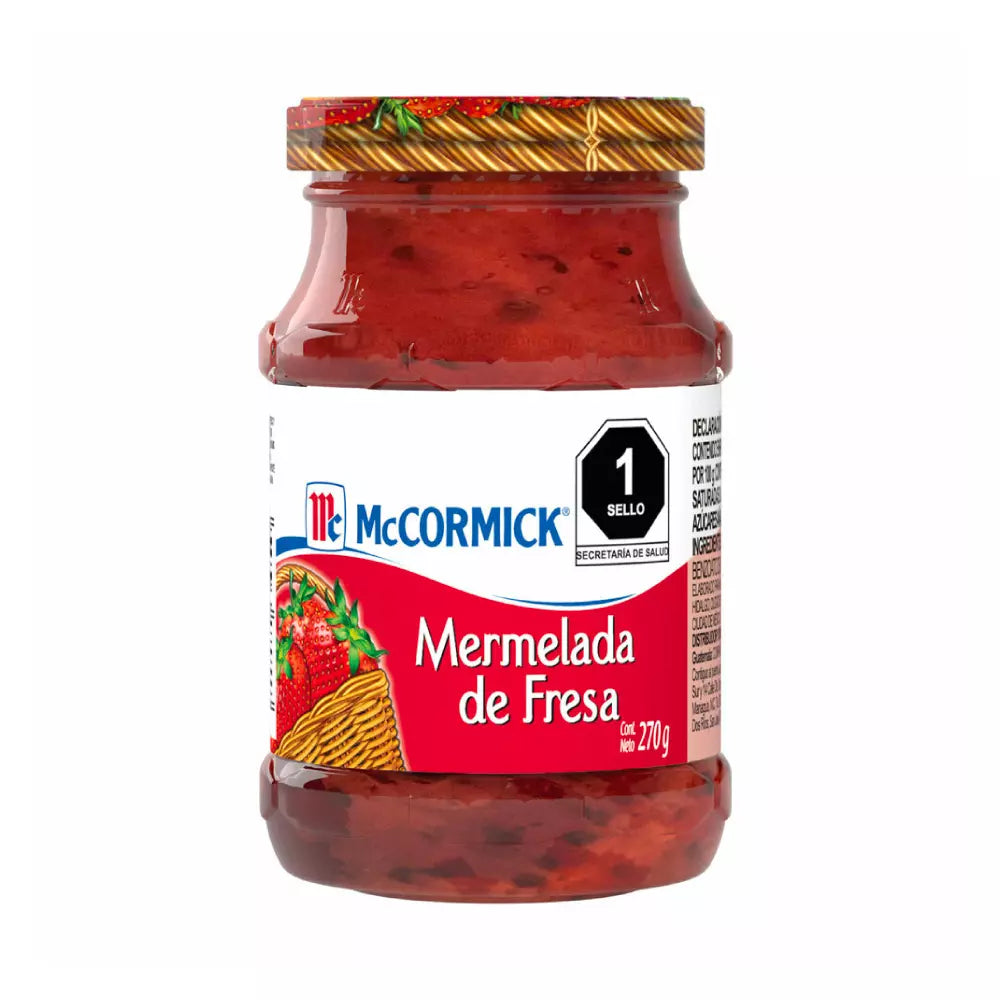 MCCORMICK MERMELADA FRESA 8 24/270 G