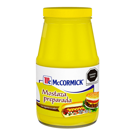 MCCORMICK MOSTAZA 16 430 G