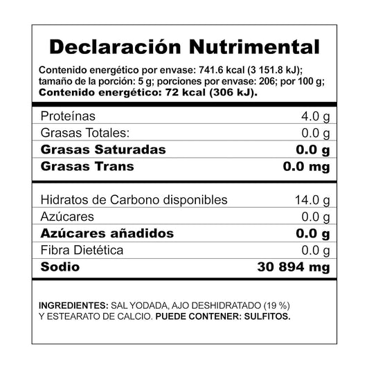 MCCORMICK SAL C/AJO 125 G