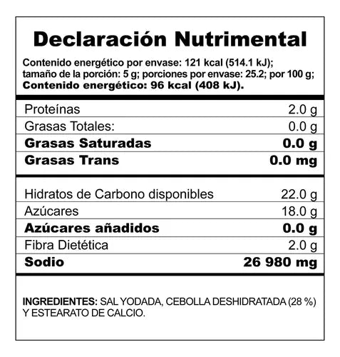 MCCORMICK SAL C/CEBOLLA 126 G