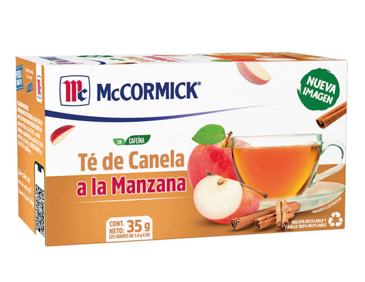 MCCORMICK TE CANELA A LA MANZANA 225
