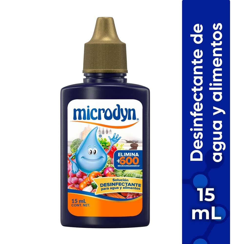 MICRODYN 25 DESINFECTANTES 12pzs 15 ML