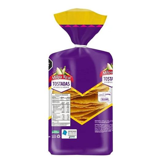 MILPA REAL TOSTADAS ONDULADAS C/360 G