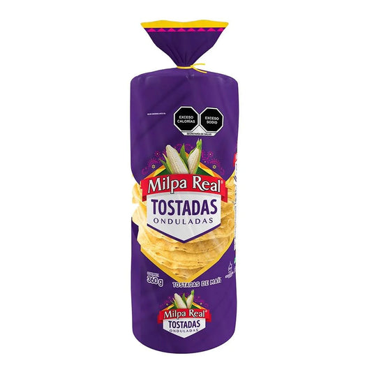 MILPA REAL TOSTADAS ONDULADAS C/360 G