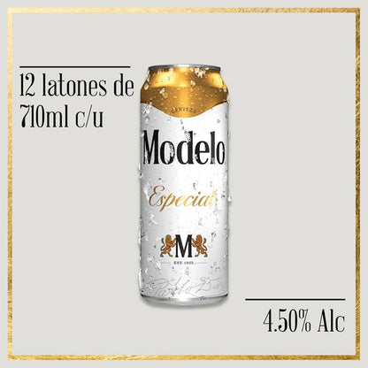 MODELO CERVEZA ESPECIAL MISIL 12pzs 710 ML