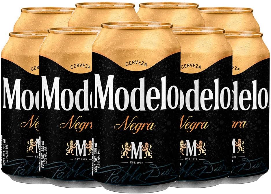 MODELO CERVEZA NEGRA LATON 24pzs 473 ML