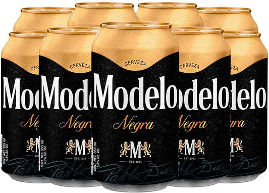 MODELO CERVEZA NEGRA LATON 24pzs 473 ML