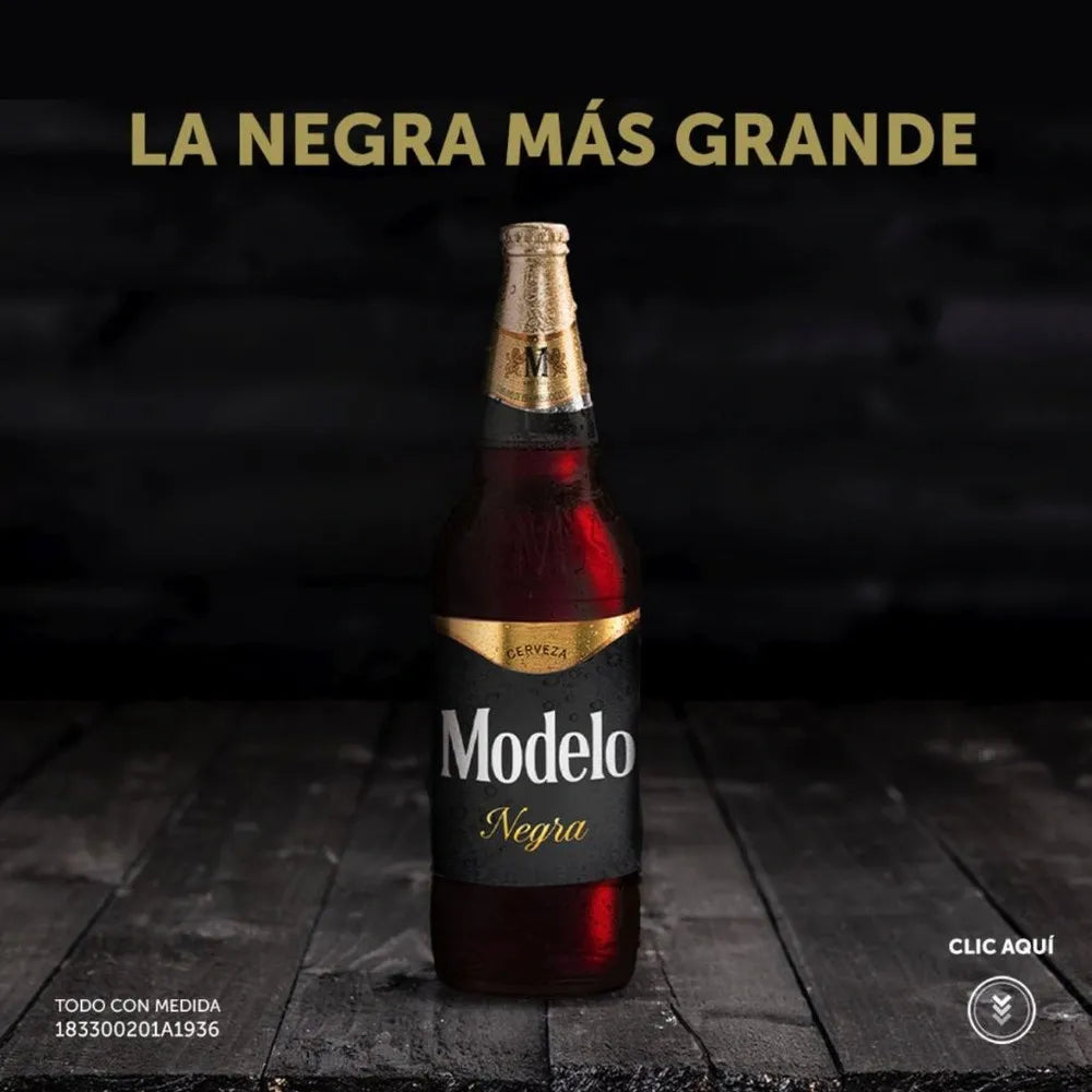 MODELO CERVEZA NEGRA ESPECIAL MEGA 12/1 L
