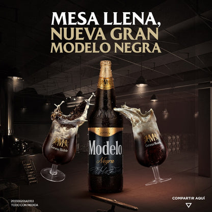 MODELO CERVEZA NEGRA ESPECIAL MEGA 12/1 L