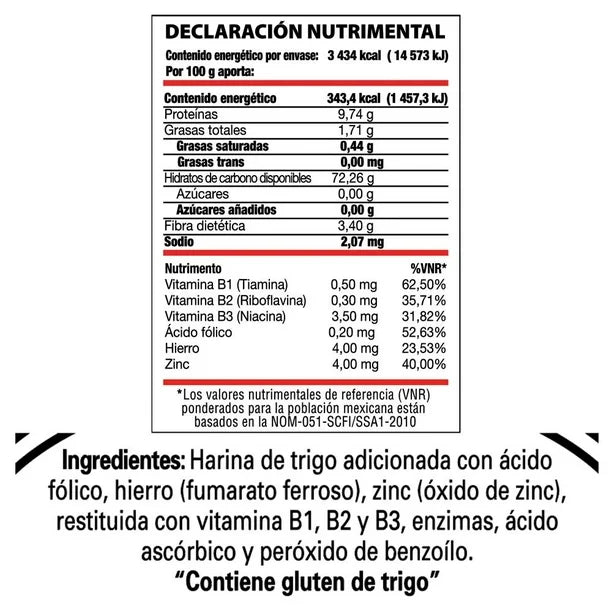 MODERNA HARINA DE TRIGO 1 K
