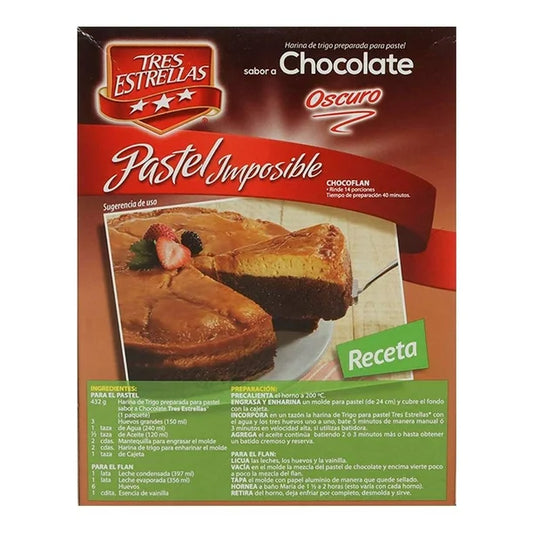 MODERNA HARINA PREPARADA PARA PASTEL DE CHOCOLATE 432 G
