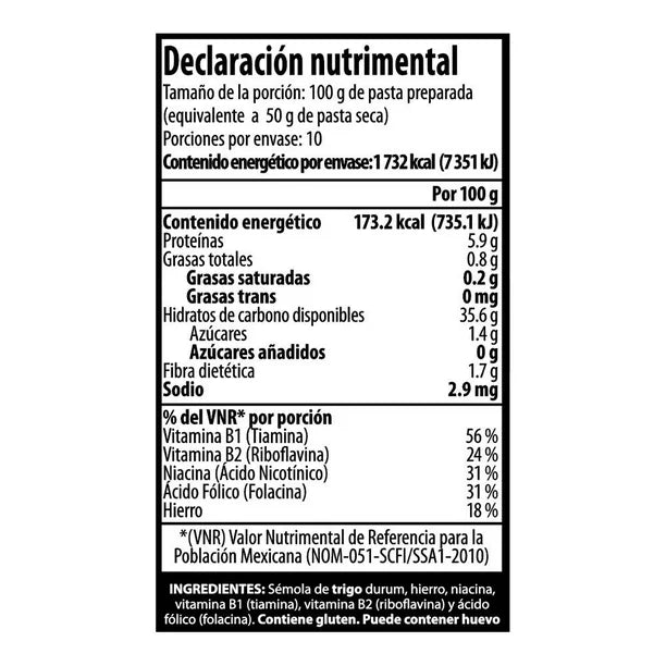 MODERNA SOPA CARACOL  2 200 G 20pzs