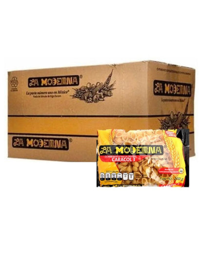 MODERNA SOPA CARACOL 3 200 G 20pzs