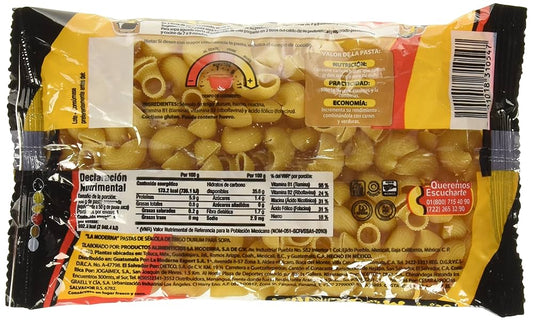 MODERNA SOPA CODO  1 200 G 20pzs