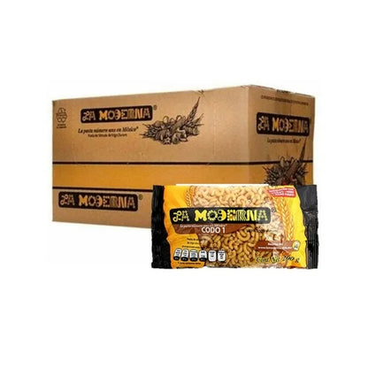 MODERNA SOPA CODO  1 200 G 20pzs