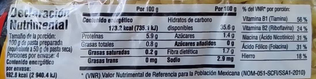 MODERNA SOPA CODO  1 200 G 20pzs