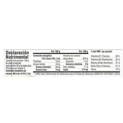 MODERNA SOPA CODO  2 200 G 20pzs