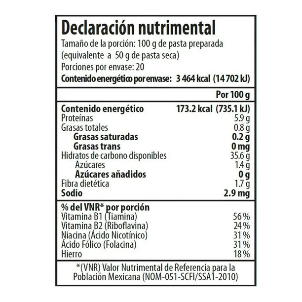 MODERNA SOPA CODO  3 200 G 20pzs