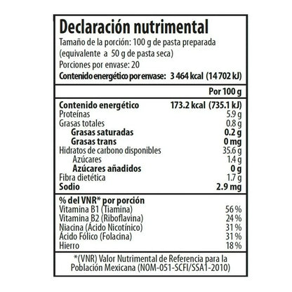 MODERNA SOPA CODO  3 200 G 20pzs