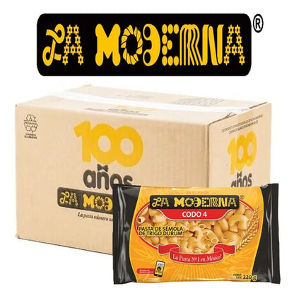 MODERNA SOPA CODO  4 200 G 20pzs