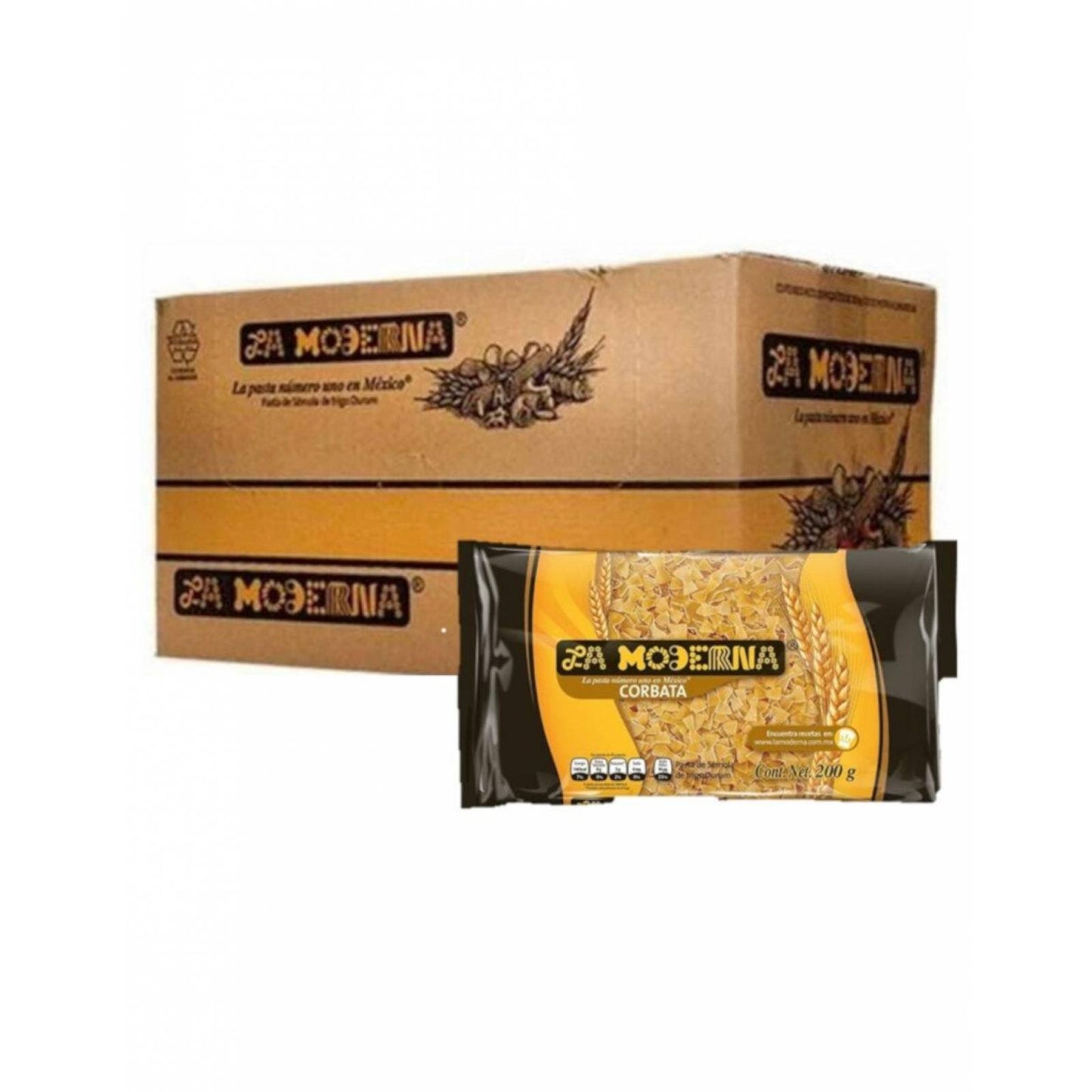 MODERNA SOPA CORBATA 200 G 20pzs