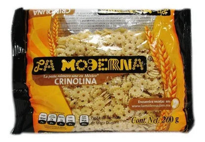 MODERNA SOPA CRINOLINA 200 G 20pzs