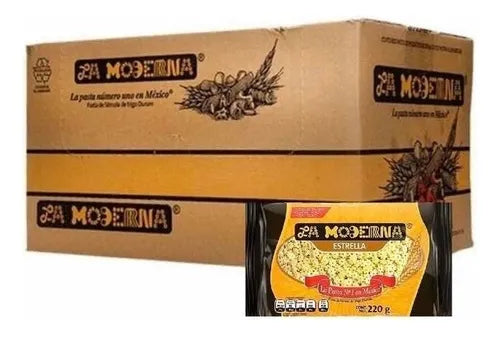 MODERNA SOPA ESTRELLA 200 G 20pzs