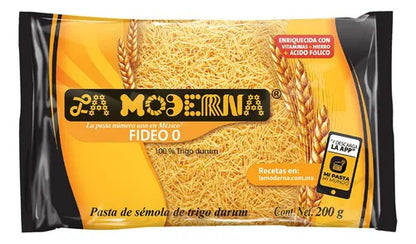 MODERNA SOPA FIDEO  0 200 G 20pzs