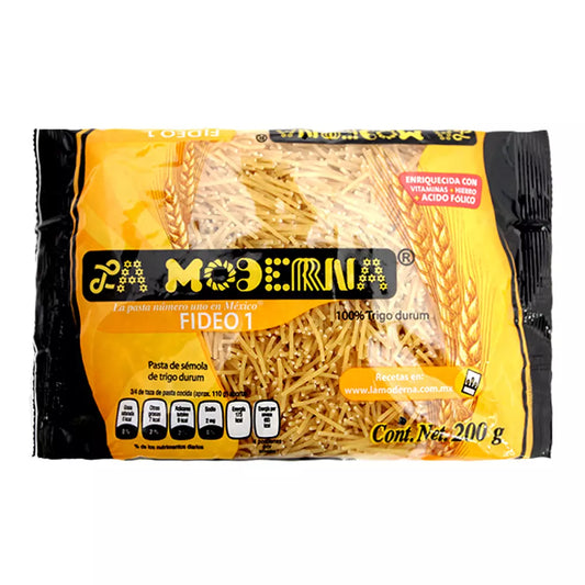 MODERNA SOPA FIDEO  1 200 G 20pzs