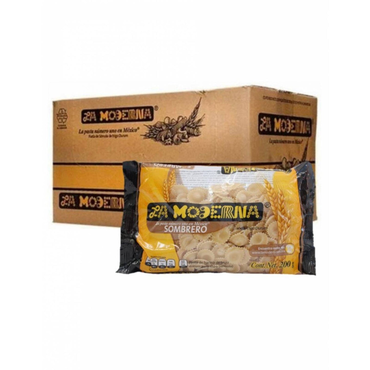 MODERNA SOPA SOMBRERO 200 G 20pzs