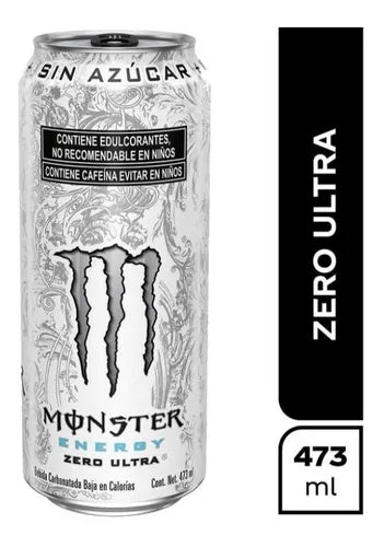 MONSTER BEBIDA ENERGIZANTE ZERO ULTRA 24/473 ML