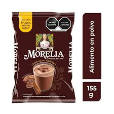 MORELIA CHOCOLATE POLVO BOLSA 10/155 G