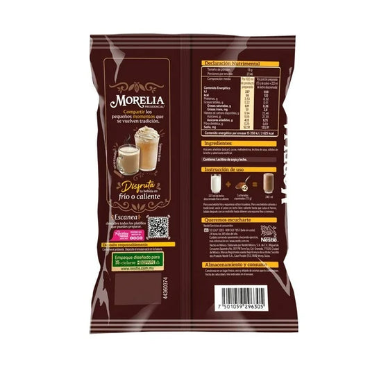 MORELIA CHOCOLATE POLVO BOLSA 24/357 G + 24%(445G)